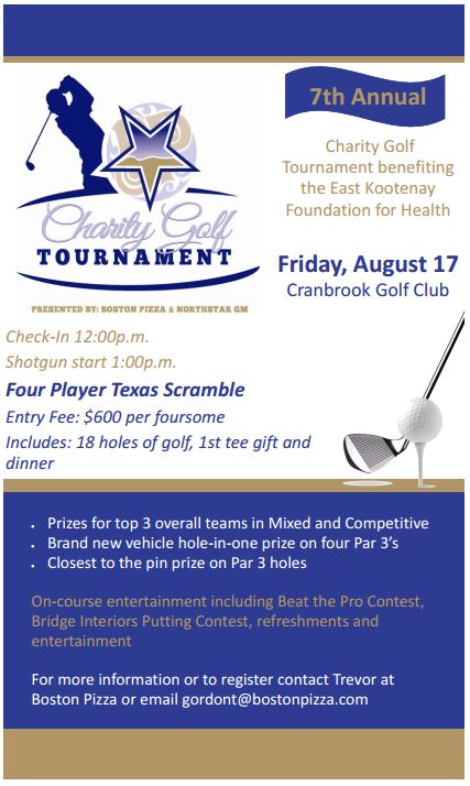 7th Annual Charity Golf Tournament