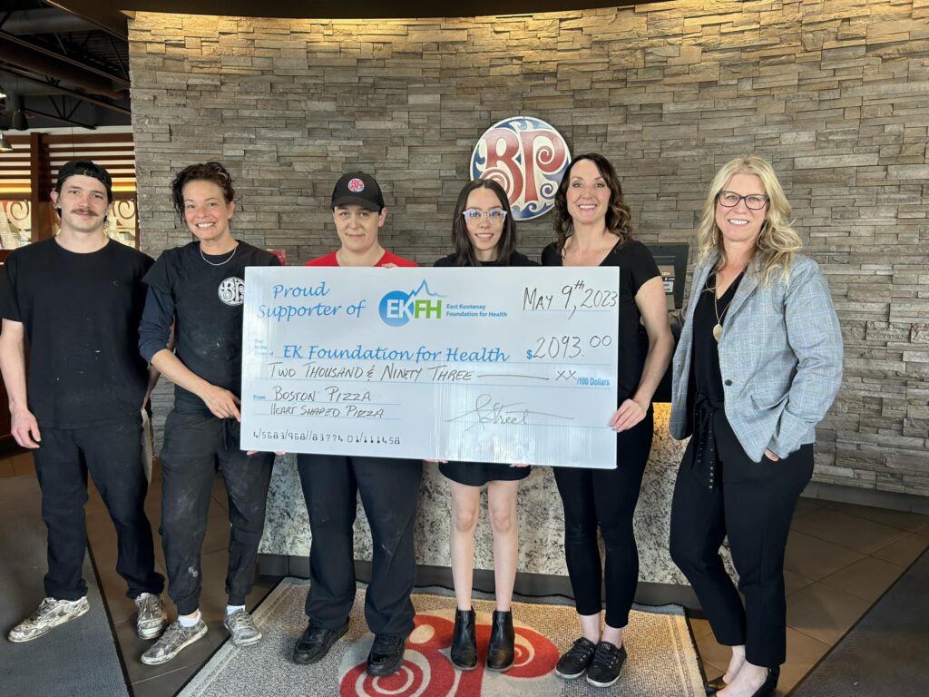 Boston Pizza raises $2,093 for Foundry.