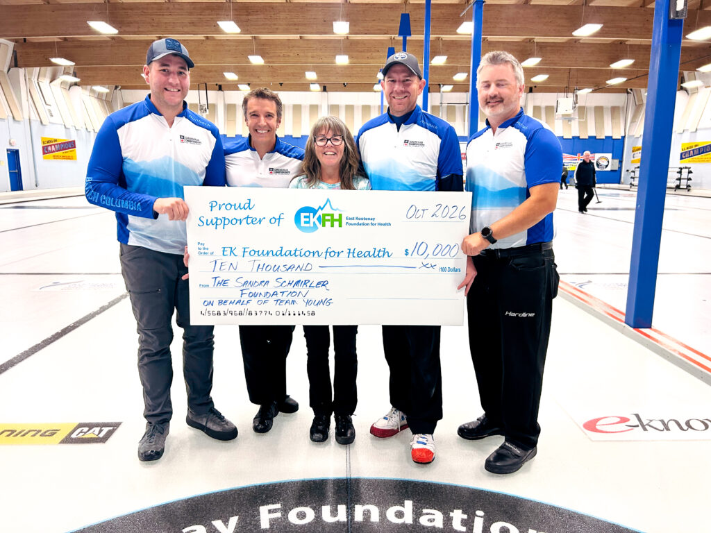 Team Young Supports East Kootenay NICU with $10,000 donation